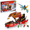 LEGO NINJAGO Destiny's Bounty - Race Against Time 71797 Building Toy Set (1,739 Pcs)