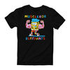 Spongebob Buffpants- Black Tshirt- Medium
