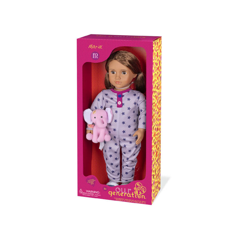 Our Generation, Maria, 18-inch Sleepover Doll