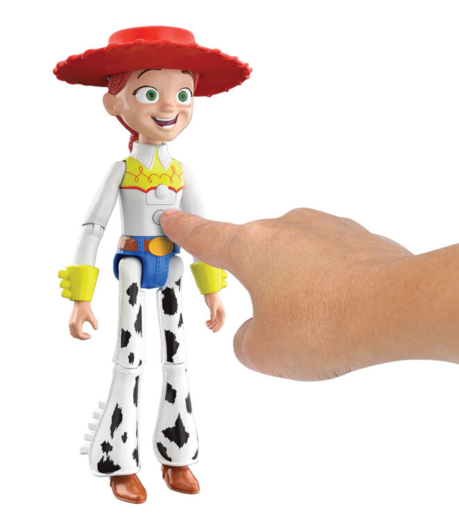  Mattel Disney Pixar Toy Story Jessie Action Figure, Cowgirl  Movie Character Toy 8.8-in Tall, Highly Posable with Authentic Costume,  Kids Toy for Ages 3 Years Old & Up : Toys 