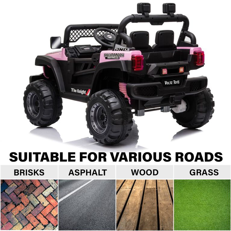 Voltz Toys Jeep with Remote, Pink
