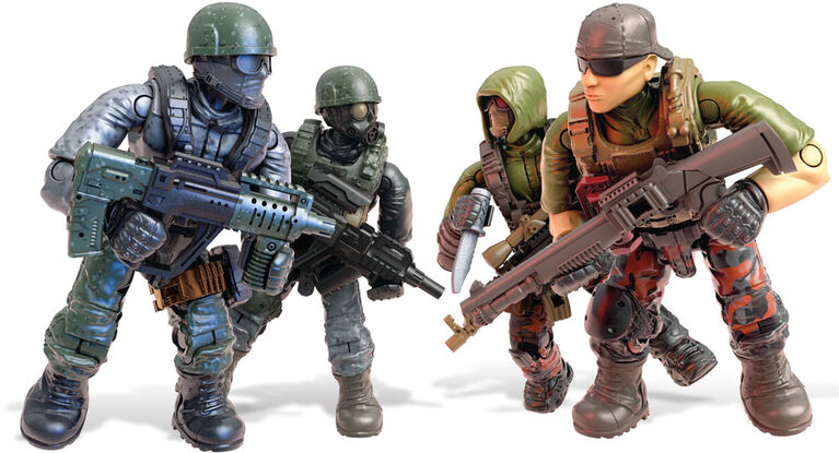 Mega Construx - Call of Duty - Opérations  Spéciales et  des Mercenaires  de  la  Jungle