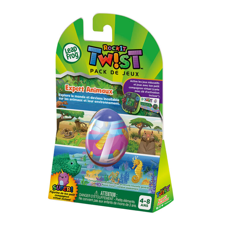 LeapFrog RockIt Twist - Jeu Expert Animaux - Édition française