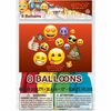 Emoji 12" Latex Balloons, 8 pieces