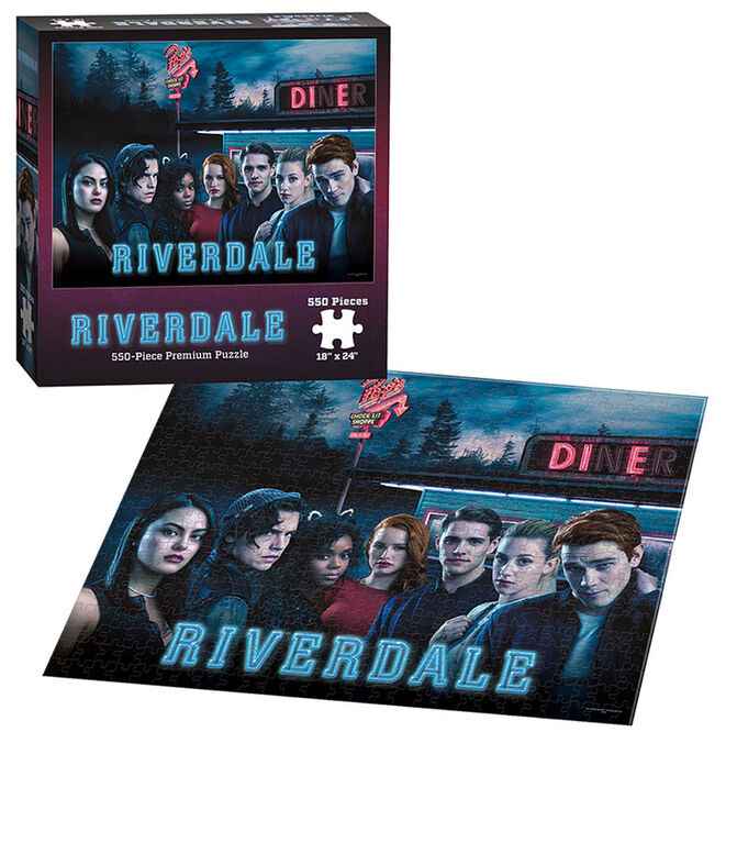 Riverdale "Pop's Diner" 550 Piece Puzzle - English Edition