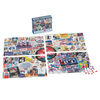 Pepsi, 500-Piece Jigsaw Puzzle Bundle of 4 Vintage Retro Wall Decor Soda Pop Cans Bottles Gift Set with Posters