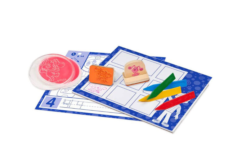 Blue's Clues and You! Wooden Handle Stamps Activity Set