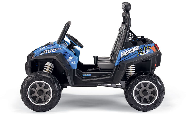 Peg Perego - Polaris RZR 900 Blue 12-Volt Battery Powered Ride-On - R Exclusive