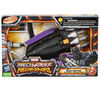 Marvel Mech Strike Mechasaurs Black Panther Sabre Claw Blaster, NERF Blaster with 3 Darts, Role Play Super Hero Toys