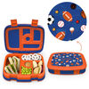 Bentgo Kids Prints Leak-Proof, 5-Compartment Bento-Style Kids Lunch Box - 7 - BPA-Free and Food-Safe Materials - 2020 Collection - Sports - English Edition