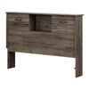 Ulysses Full Bookcase Headboard Fall Oak