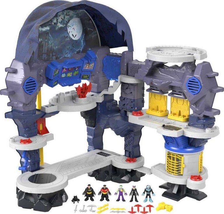 Fisher-Price - Imaginext - DC Super Friends - Batcave Super Surround - Édition anglaise