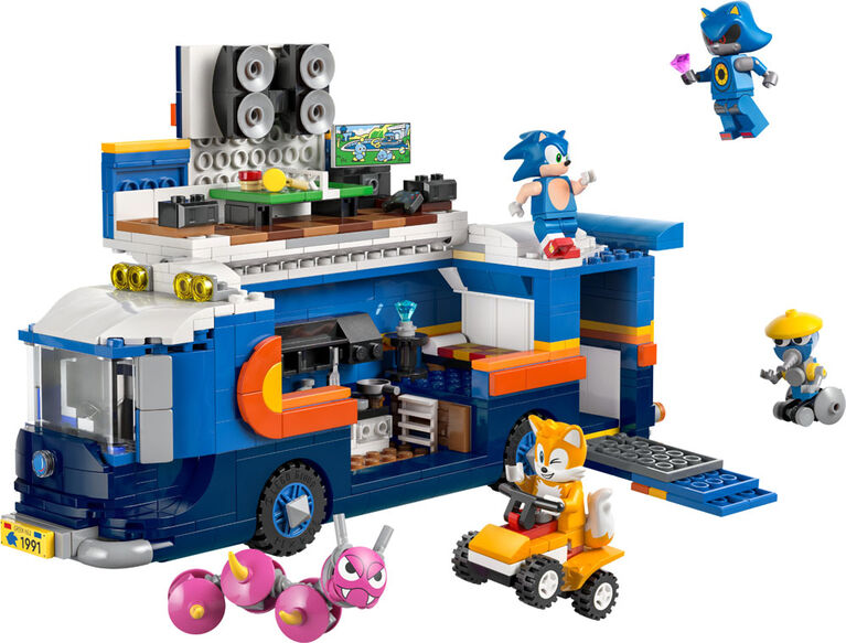 LEGO Sonic the Hedgehog Team Sonic Command Truck Building Toy for Kids, Boys & Girls, Ages 8+ - 77005