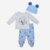 Disney Mickey Mouse Ensemble 3Mcx De Retour A La Maison  Bleu  0M