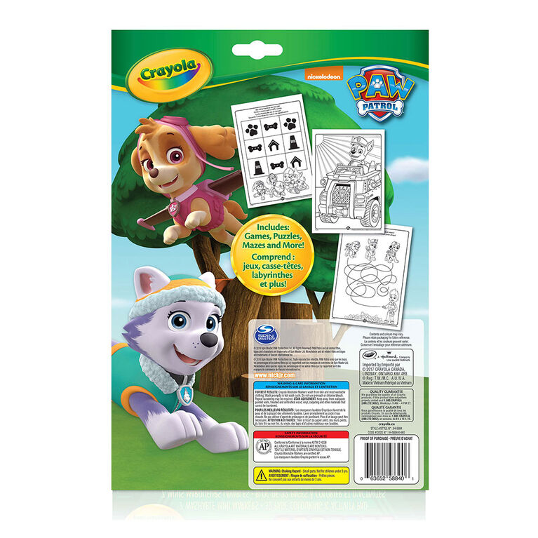 Colouring & Activity Book, Paw Patrol