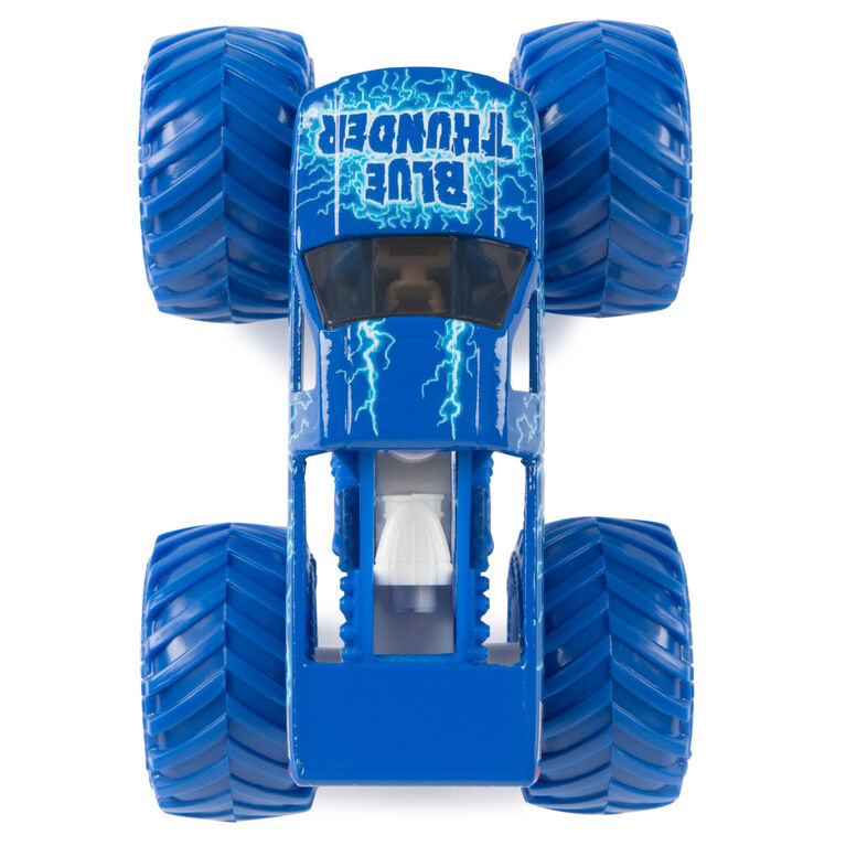 Monster Jam, Official Blue Thunder Vs. Full Charge Die-Cast Monster Trucks, 1:64 Scale