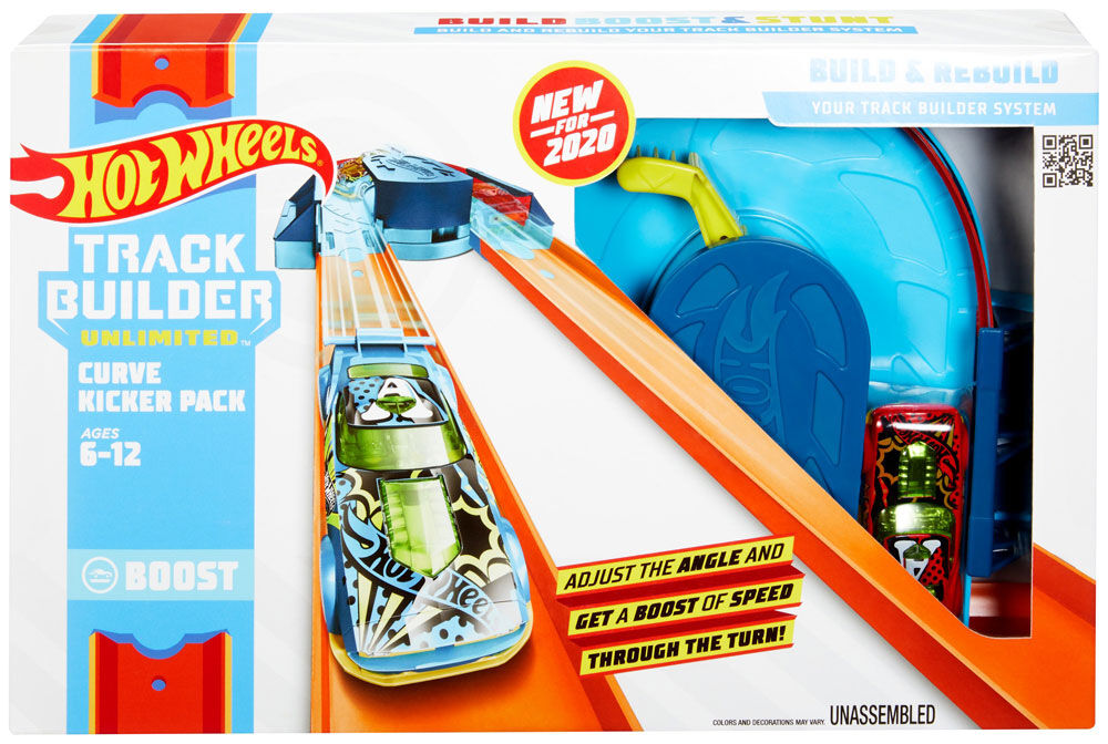 Hot Wheels Track Builder Pack Curve Kicker Pack