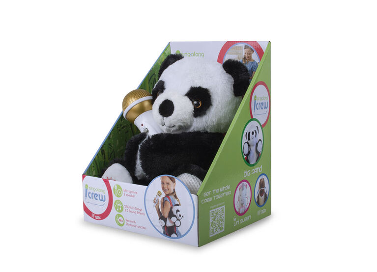 Singing Machine - Plush Sing Along - Big Pand - English Edition