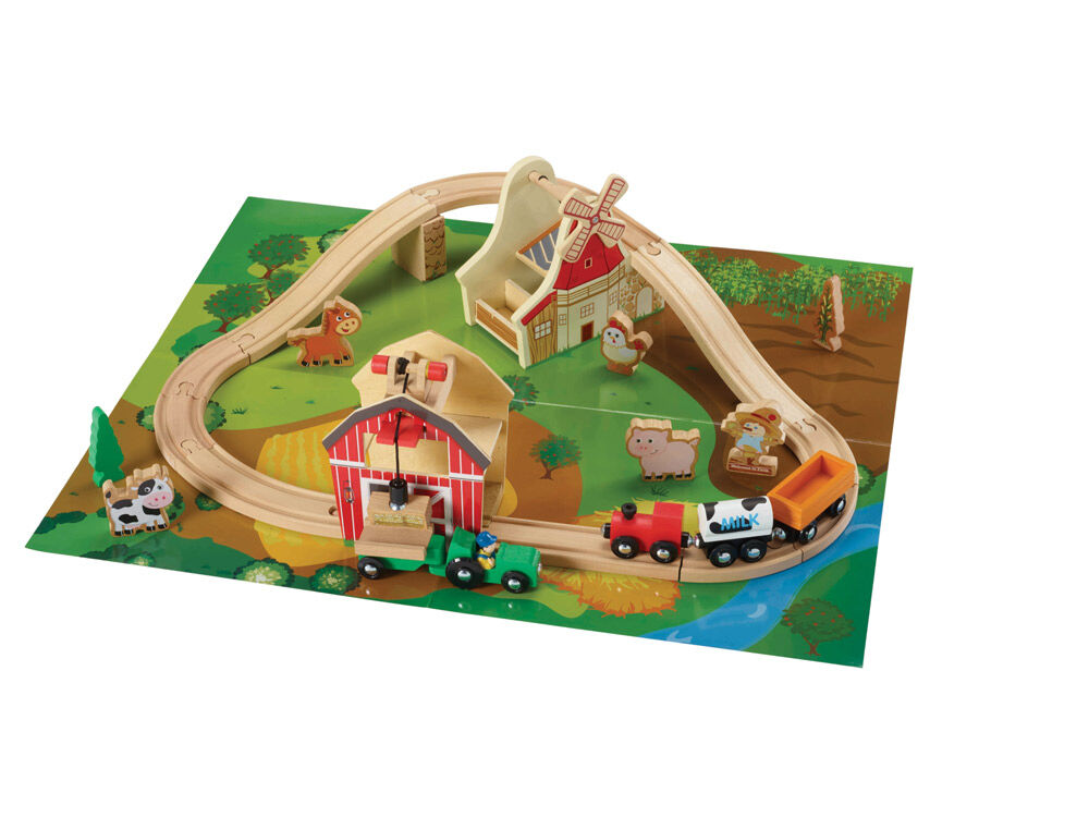 Farm top train set