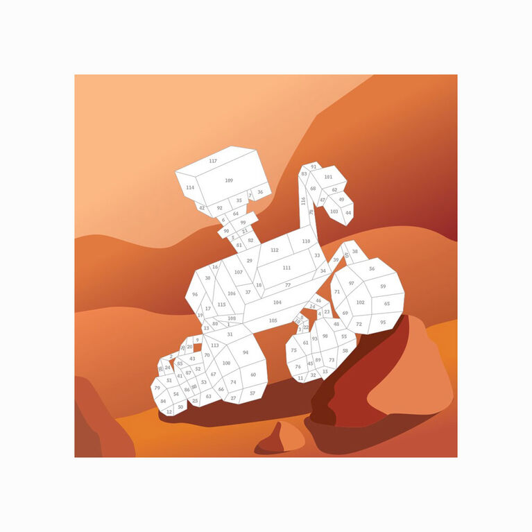 Paint by Sticker Kids: Outer Space : Create 10 Pictures One Sticker at a Time! Includes Glow-in-the-Dark Stickers - Édition anglaise