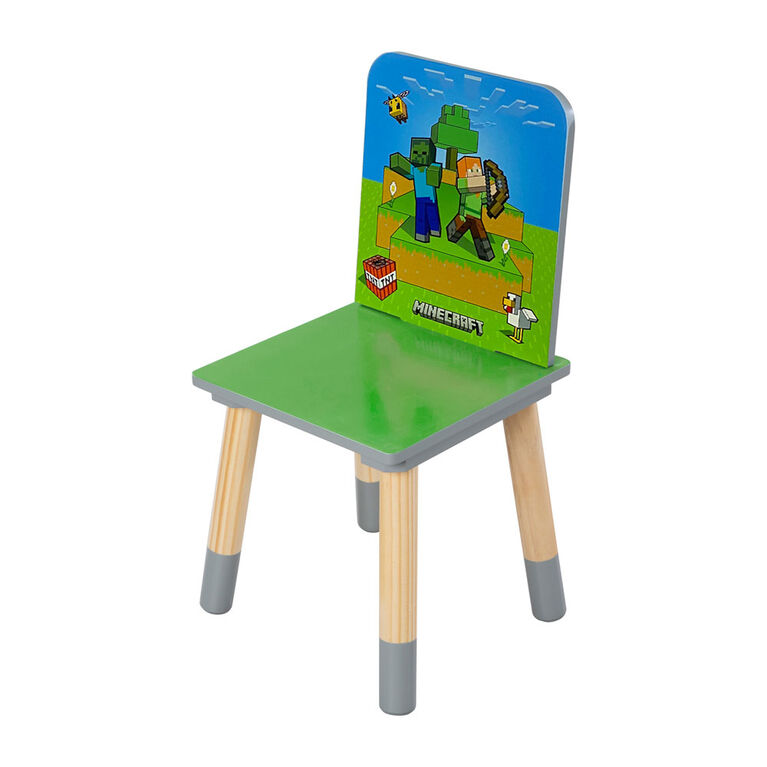 Phoenix Minecraft Table Set with 2 Chairs