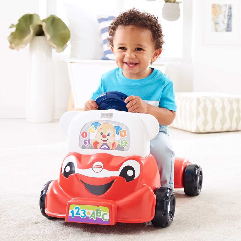 Fisher-Price Laugh & Learn 3-in-1 Smart Car - Bilingual Edition