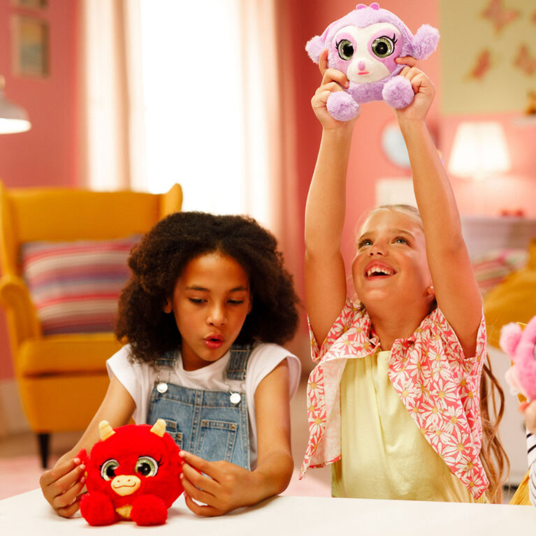 ZIPPETZ - 2-in-1 Sloth to Lamb Reversible Plush Toy Animals