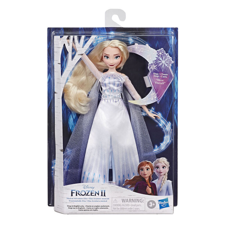 Disney La Reine des neiges, poupée Elsa Aventure musicale