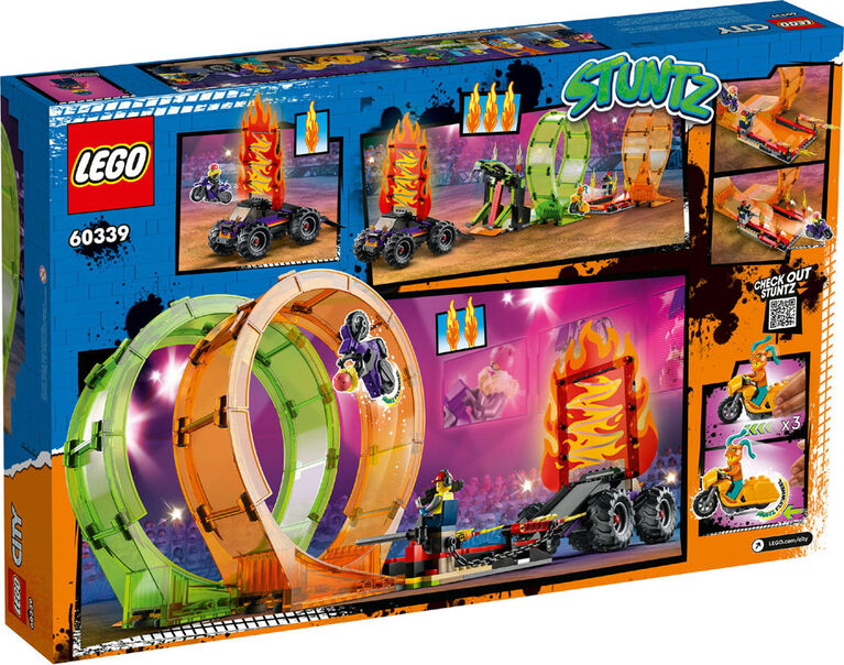 LEGO City Double Loop Stunt Arena 60339 Building Kit (598 Pieces)