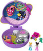 Polly Pocket - Coffret de jeu compact Fusée D'Exploration Spatiale Saturne