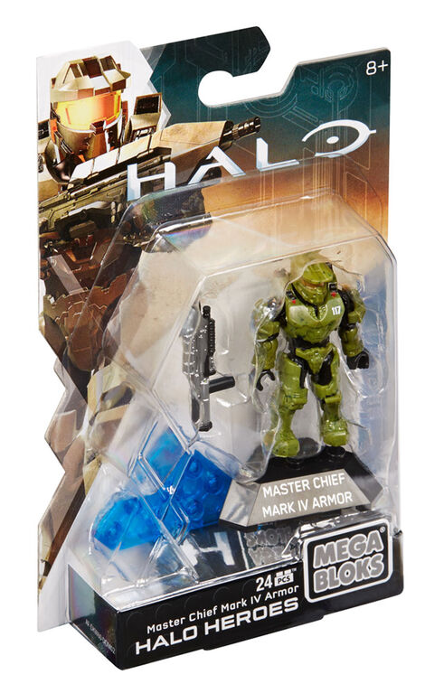 Mega Construx Halo Heroes Master Chief Mark IV Armor Figure