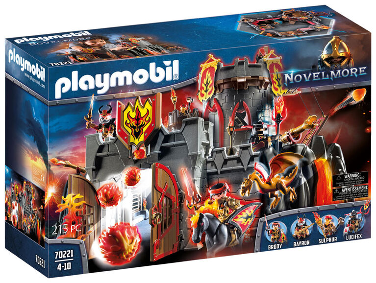 Forteresse volcanique des Burnham Raiders - Playmobil