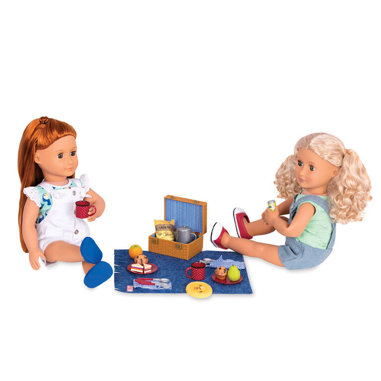Our Generation, Packed For A Picnic, Play Food Accessory Set for 18-inch Dolls