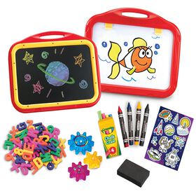 Crayola Creative - tableau à dessin portable à deux côtés