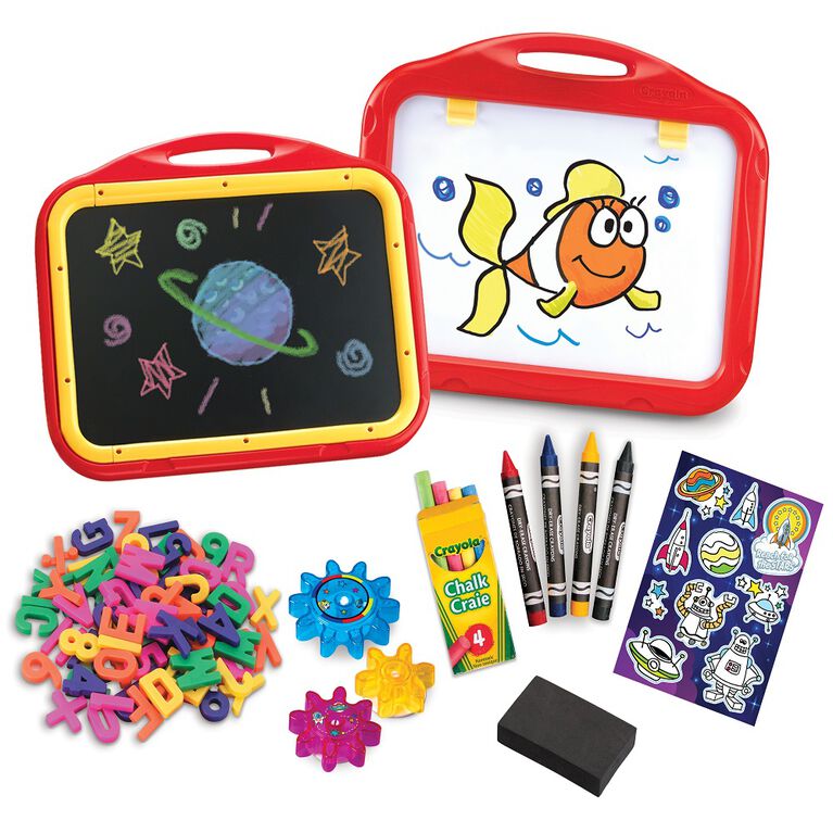 Crayola Creative - tableau à dessin portable à deux côtés
