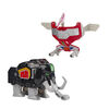 Power Rangers - Mighty Morphin Mastodon Dinozord and Pterodactyl Dinozord Toy 2-Pack Action Figures Part of Dino Megazord