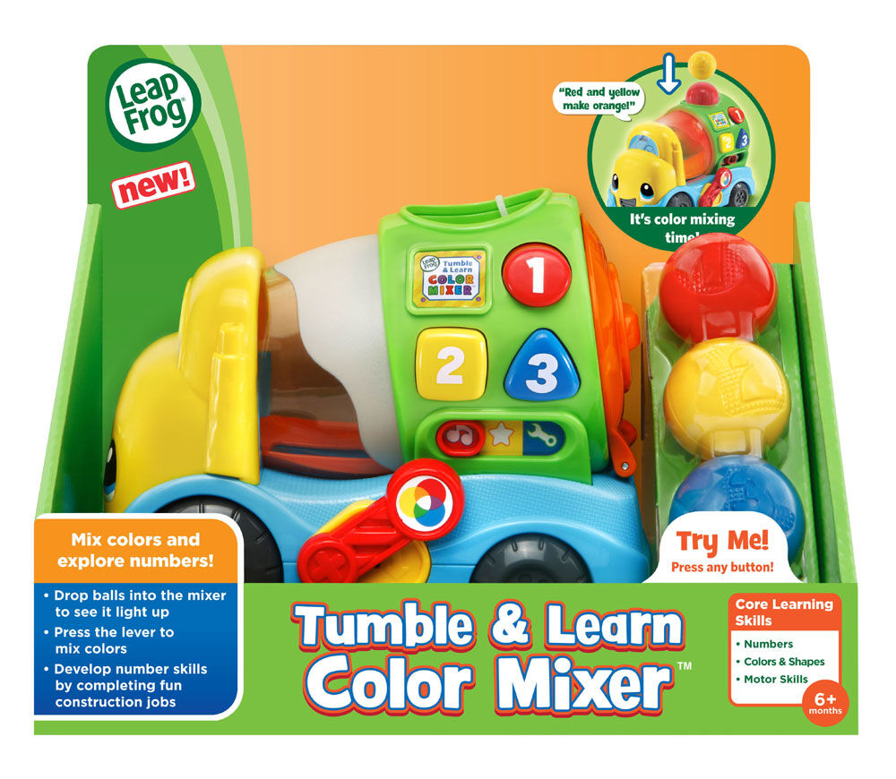 leapfrog tumble & learn color mixer