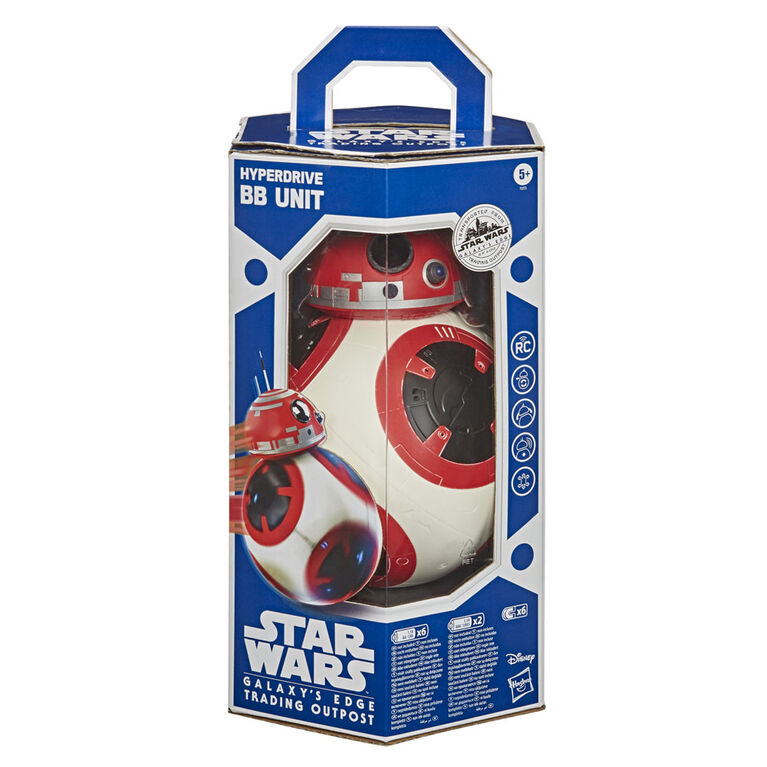 Star Wars Galaxy's Edge Hyperdrive BB Unit Remote-Controlled Interactive Droid Toy - R Exclusive