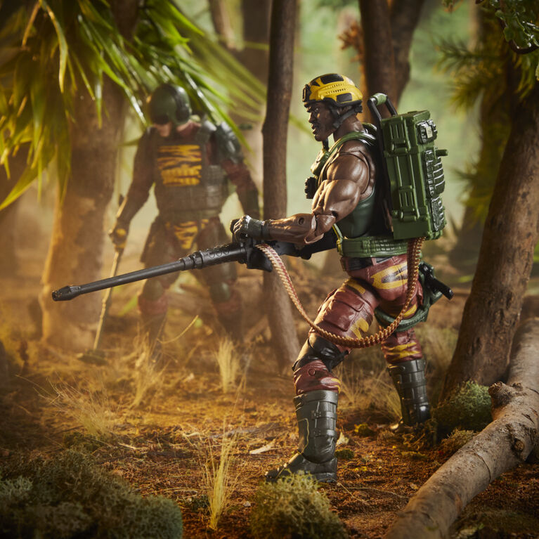 G.I. Joe Classified Series #126, Tiger Force Roadblock, Tripwire, & M.A.C.L.E.O.D. Action Figures