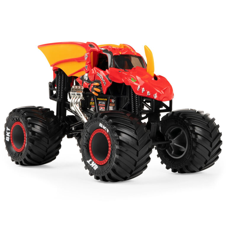 Monster Jam, Official Bakugan Dragonoid Monster Truck, Collector Die-Cast Vehicle, 1:24 Scale