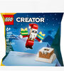 LEGO Creator Le père Noël sautant dans la cheminée 30692