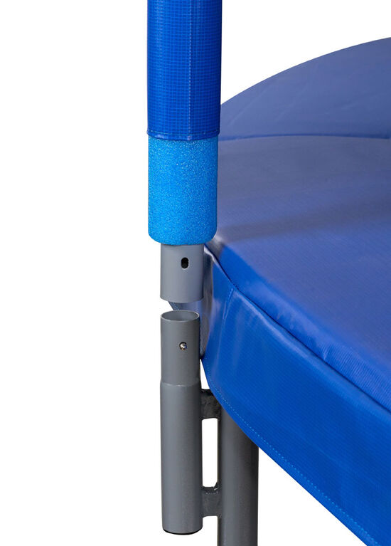 Upper Bounce 7.5 FT. Trampoline & Enclosure Set equipped with the New "EASY ASSEMBLE FEATURE" 