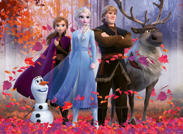 Ravensburger - Frozen II La magie de la forêt casse-têtes 100pc