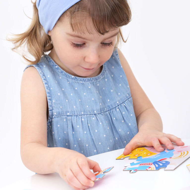 Sur le pouce - Puzzle de 45 pièces - Poneys (3+)