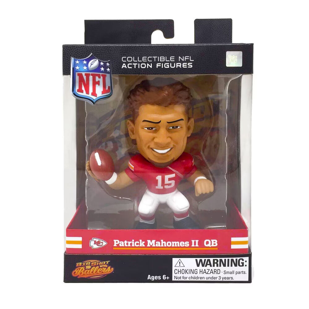 Party Animal Big Shot Baller NFL Kansas City Chiefs Patrick Mahomes Vinyl Figure - English Edition