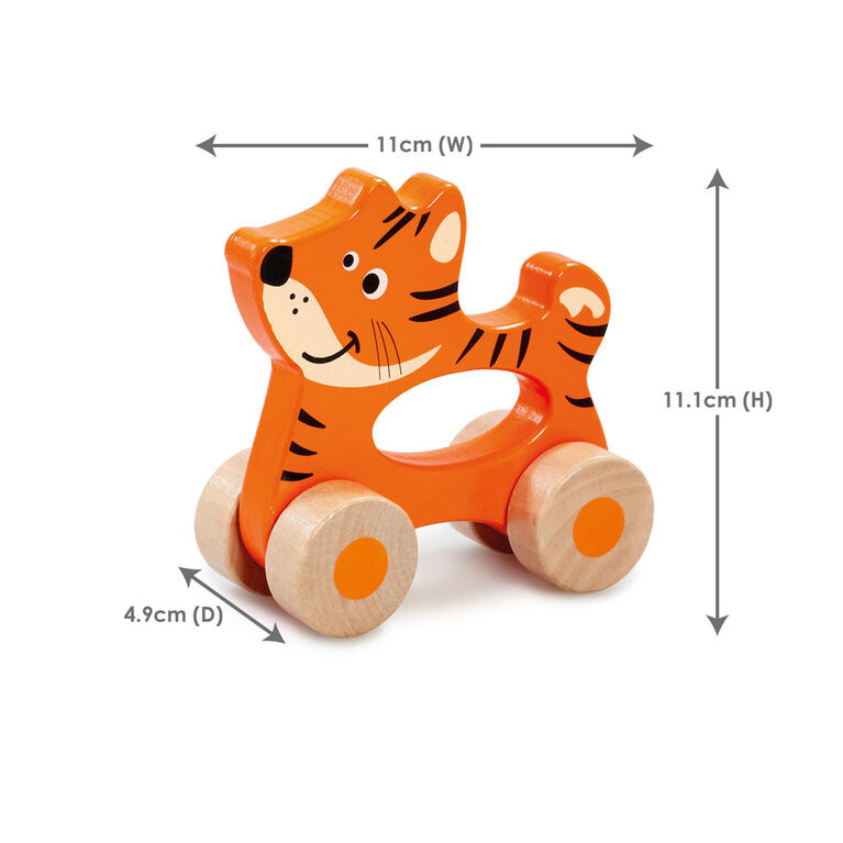 Woodlets Roll Along Animals - L'assortiment peut varier, Un par achat - Notre exclusivité