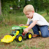 John Deere 18" Motorized 'Lights & Sounds' Maxx Power 2-N-1  Dig Rig - English Edition