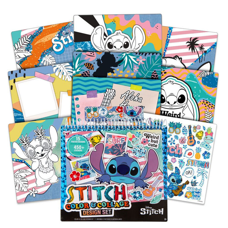 STITCH Color and Collage Design Set