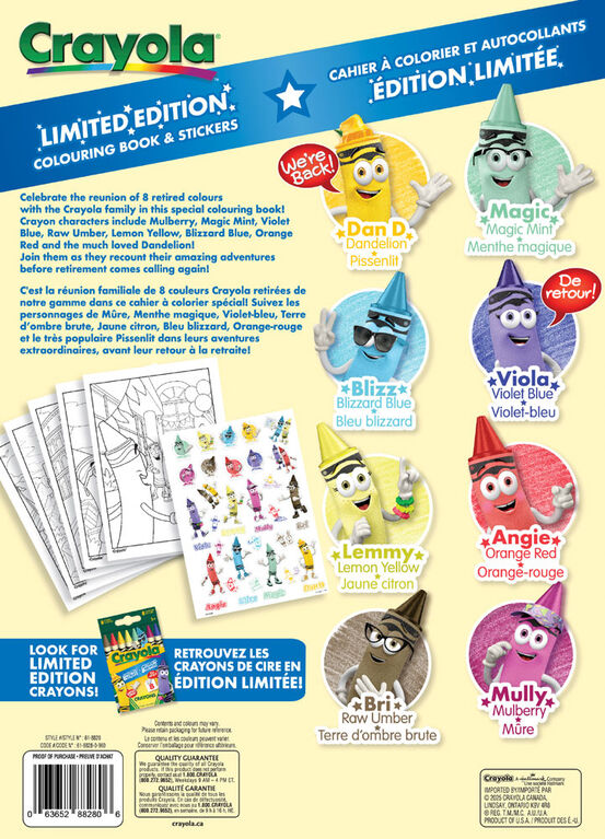 Crayola Limited Edition Colouring Book, 96 Pages