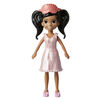 Polly Pocket Doll & 18 Accessories, Doll & Kitten Pearlescent Pack